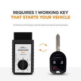 Car Keys Express kit being programmed in a vehicle demonstrating DIY convenience