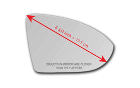 CAR MIRROR BAZAR aluminum-coated mirror back detail for durable reflection
