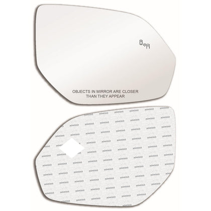 CAR MIRROR BAZAR right-side front face showing clear reflection and accurate shape