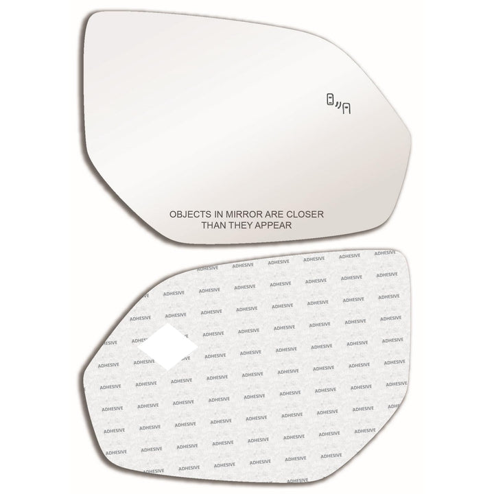 CAR MIRROR BAZAR right-side front face showing clear reflection and accurate shape