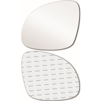 CAR MIRROR BAZAR front view of replacement VW Tiguan driver-side mirror showing exact fit