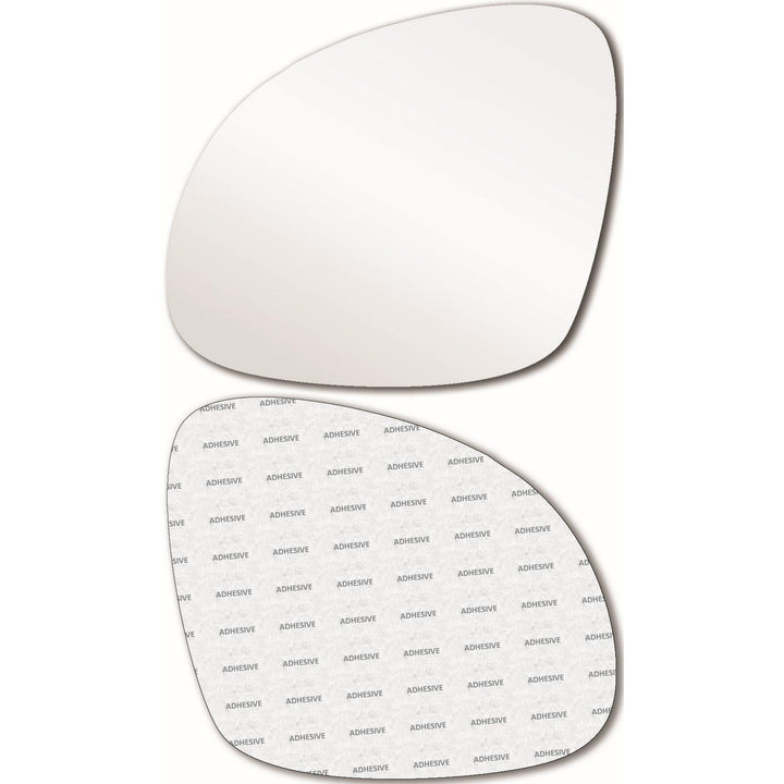 CAR MIRROR BAZAR front view of replacement VW Tiguan driver-side mirror showing exact fit