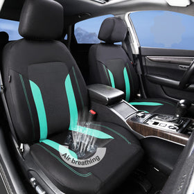 CAR PASS 3D air mesh texture closeup highlighting ventilation and comfort