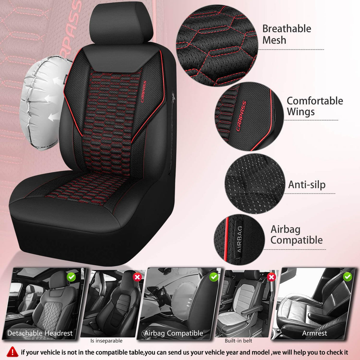 CAR PASS 3D foam cross-section demonstrating extra cushioning benefit