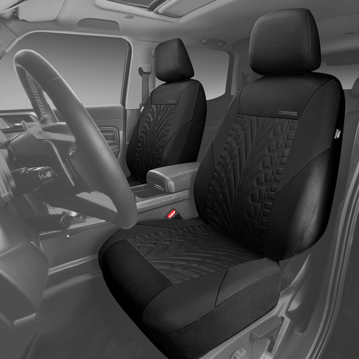 CAR PASS airbag-compatible seam detail preserving safety deployment