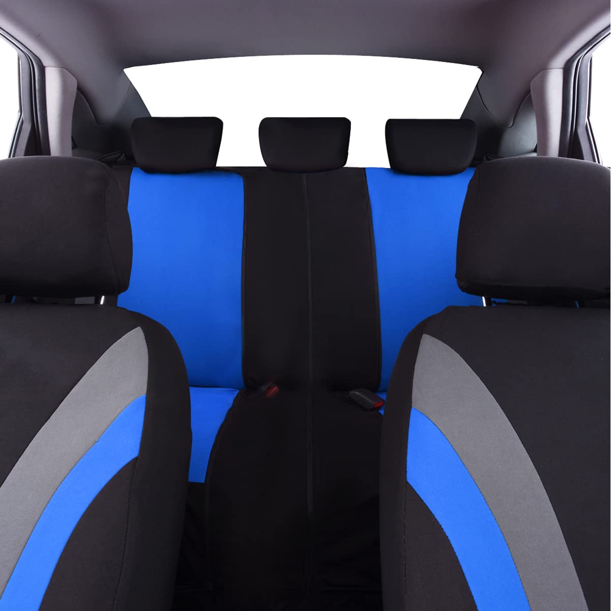CAR PASS airbag opening detail illustrating safe compatibility and peace of mind