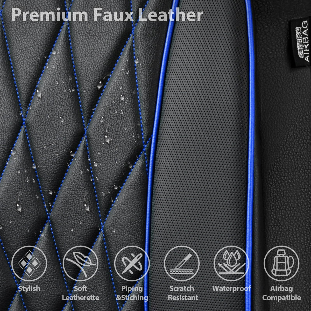 CAR PASS airbag opening detail demonstrating safety‑compatible design benefit