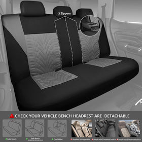 CAR PASS airbag seam detail showing airbag compatibility for safety benefit