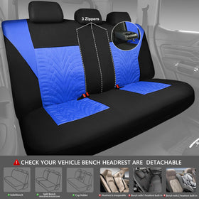 CAR PASS airbag seam detail highlighting safety compatibility
