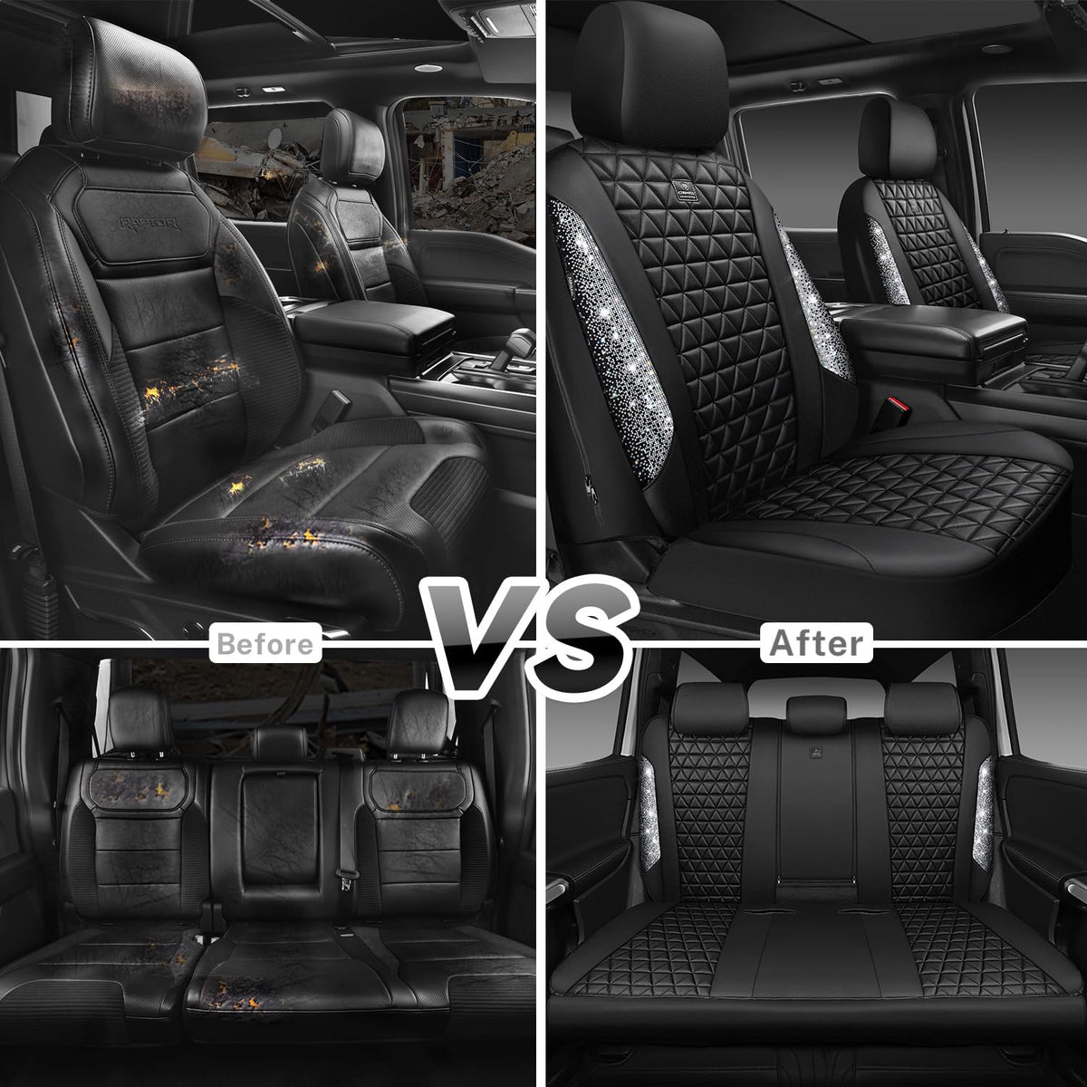 CAR PASS anti-slip bottom detail preventing cover movement