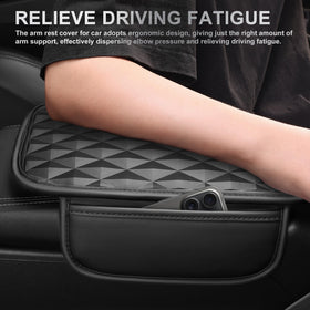 CAR PASS anti‑slip rubber inner lining for secure, no‑shift fit