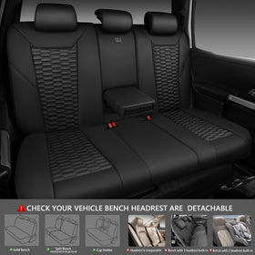 CAR PASS armrest and airbag stitching demonstrating safety-compatible design
