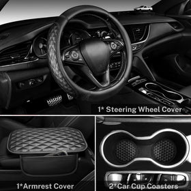 CAR PASS top view of memory foam armrest cushion showing comfort