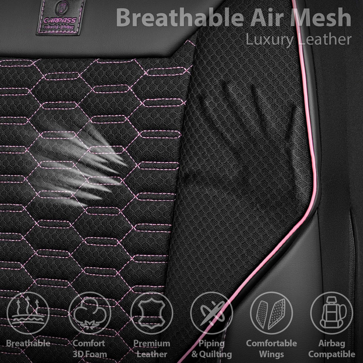 CAR PASS armrest zipper access demonstrates convenient use without removing cover