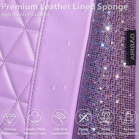 CAR PASS front cover zipper for armrest access and convenience
