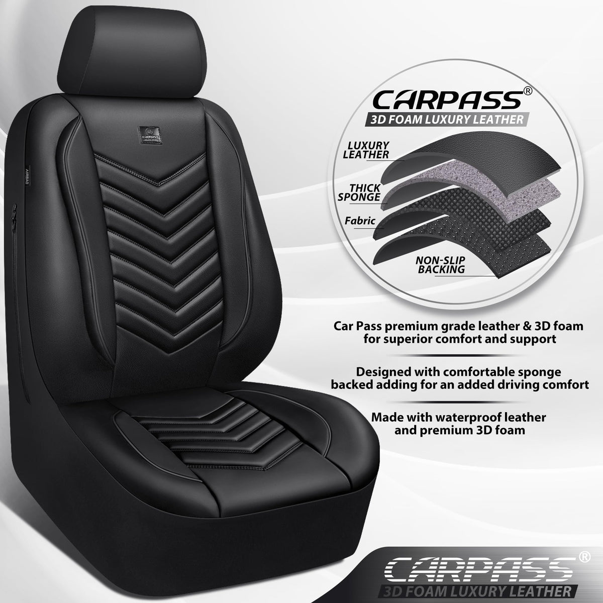 CAR PASS armrest zipper access keeping armrest usable and neat