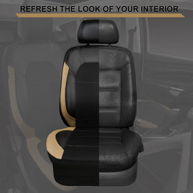 CAR PASS back seat bench coverage showing complete protection and easy-fit benefit