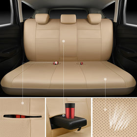 CAR PASS back seat full coverage protecting rear upholstery from kicks