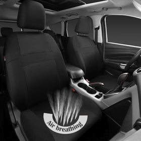 CAR PASS rear seat full view showing complete coverage and easy access