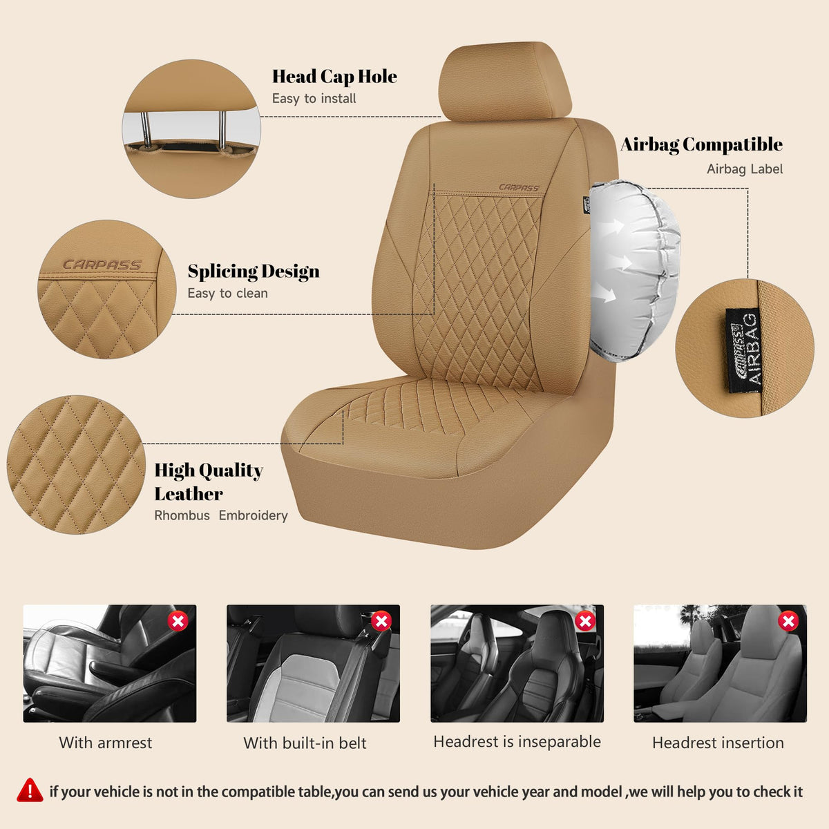 CAR PASS back seat showing split fold access and convenience benefit