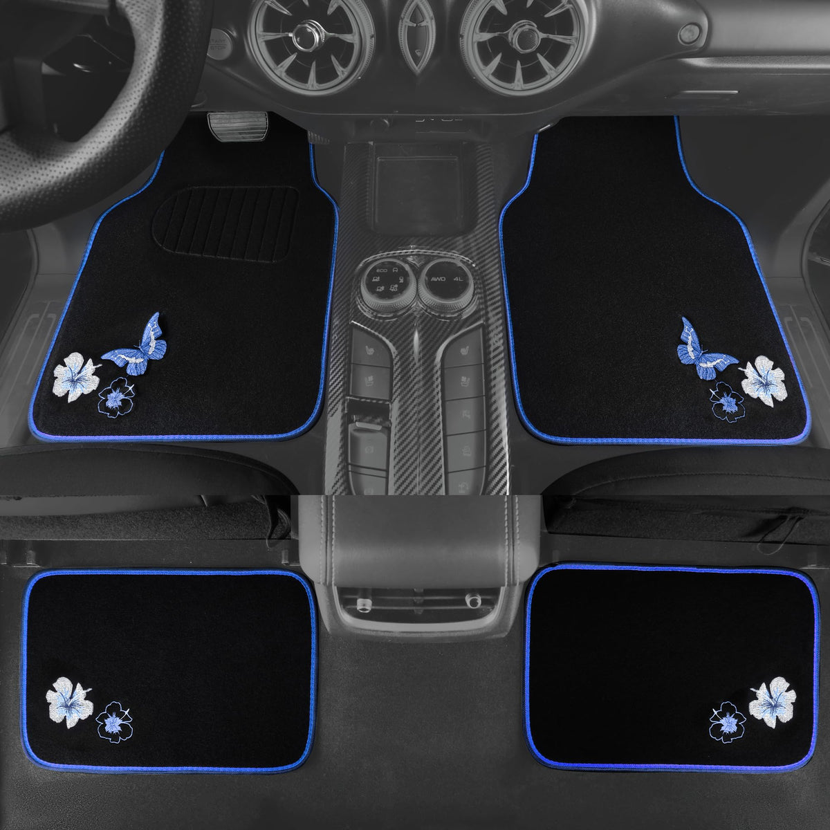 CAR PASS backside waterproof Oxford material protecting carpet from spills