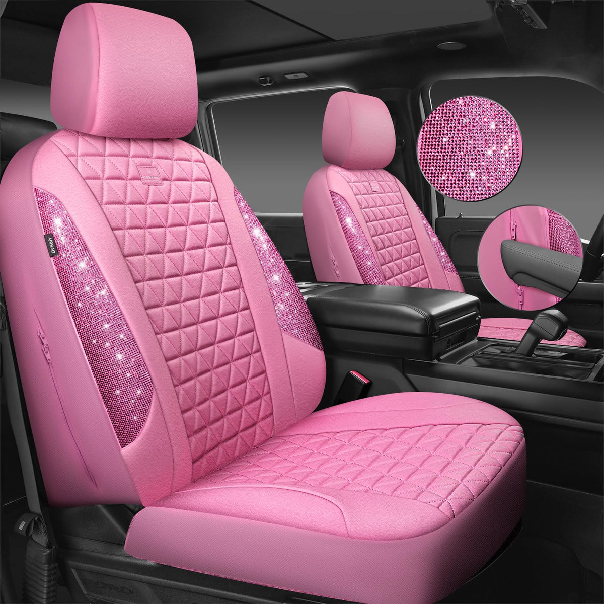 CAR PASS covers inside compact SUV showing lifestyle stylish commute