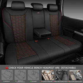 CAR PASS breathable mesh panel close-up providing airflow and cooler seating