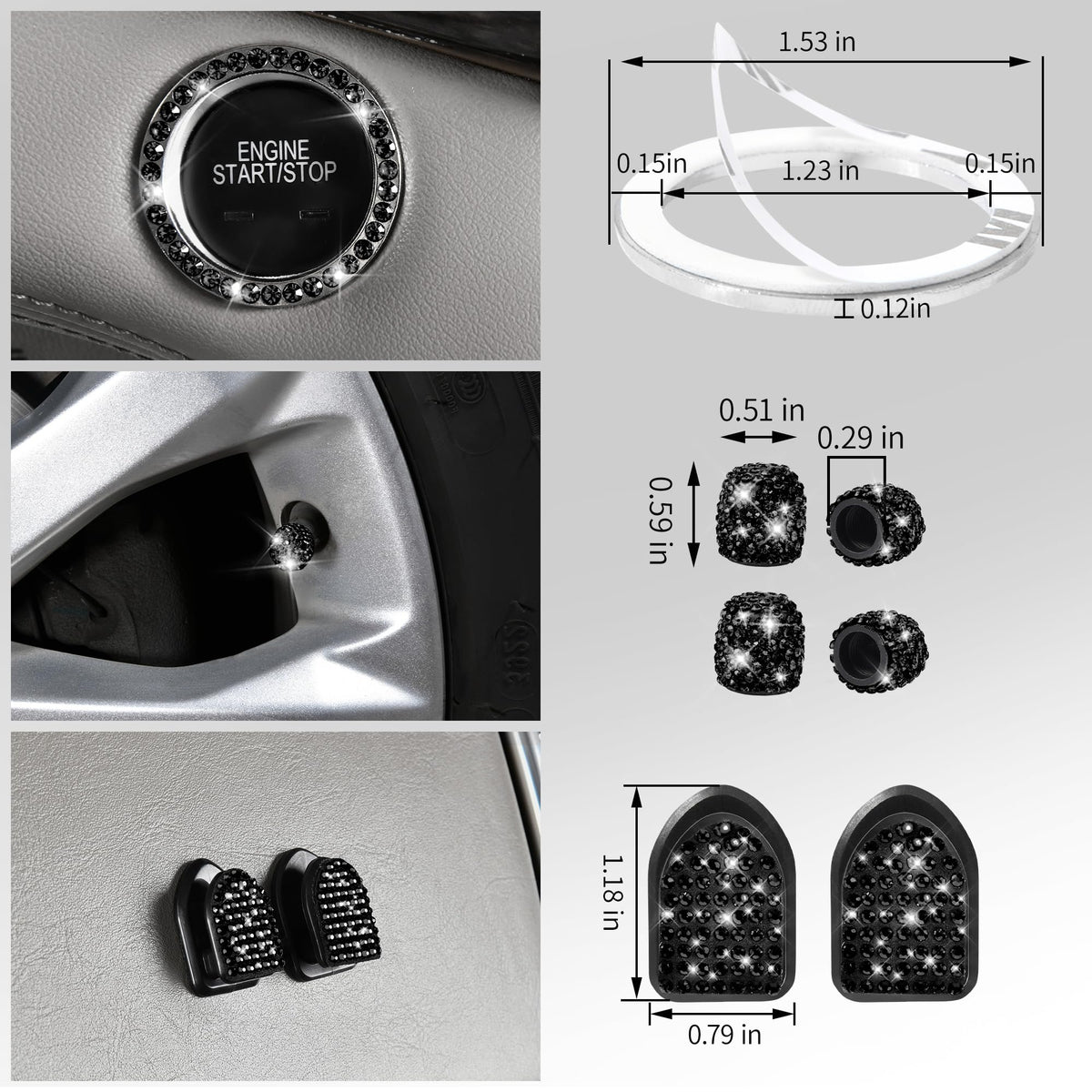 CAR PASS car coasters in cup holder protecting surfaces and adding shine