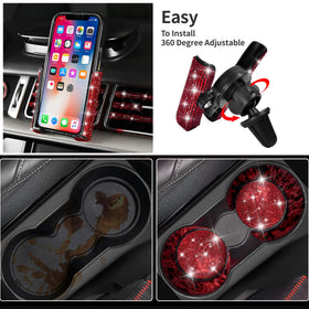 CAR PASS silicone car coasters closeup keeping cup holders clean