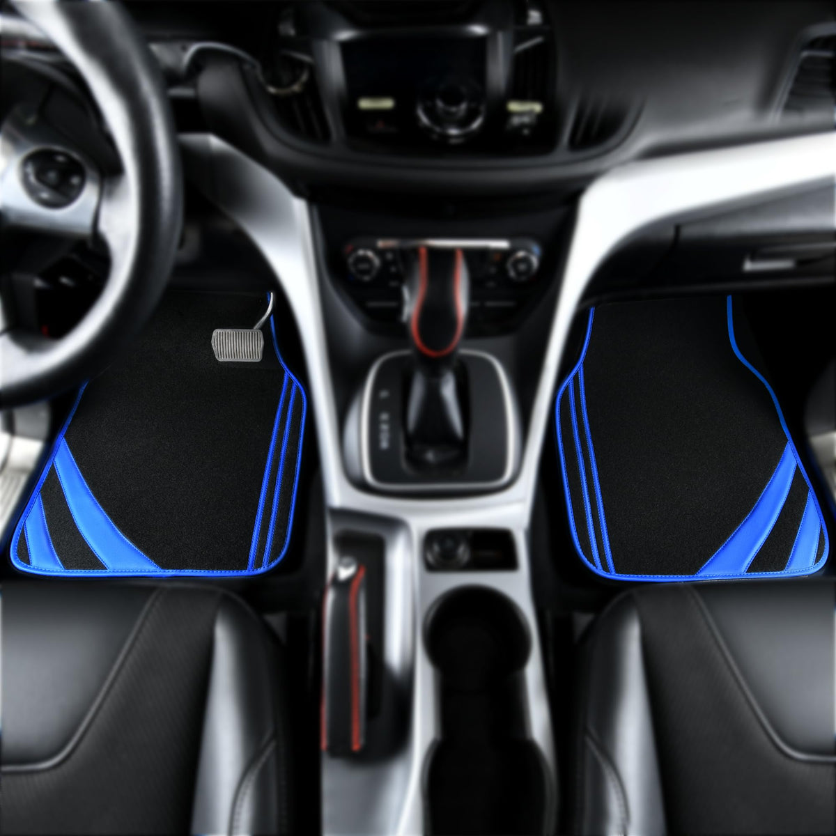 CAR PASS plush carpet center trapping dirt and improving comfort