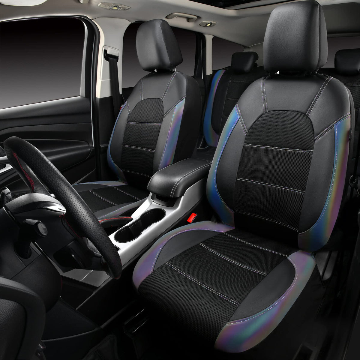 CAR PASS close-up quilt texture highlighting comfort and premium feel