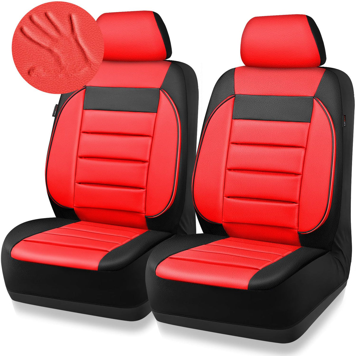 CAR PASS close-up of stitching and 3D foam showing durable support