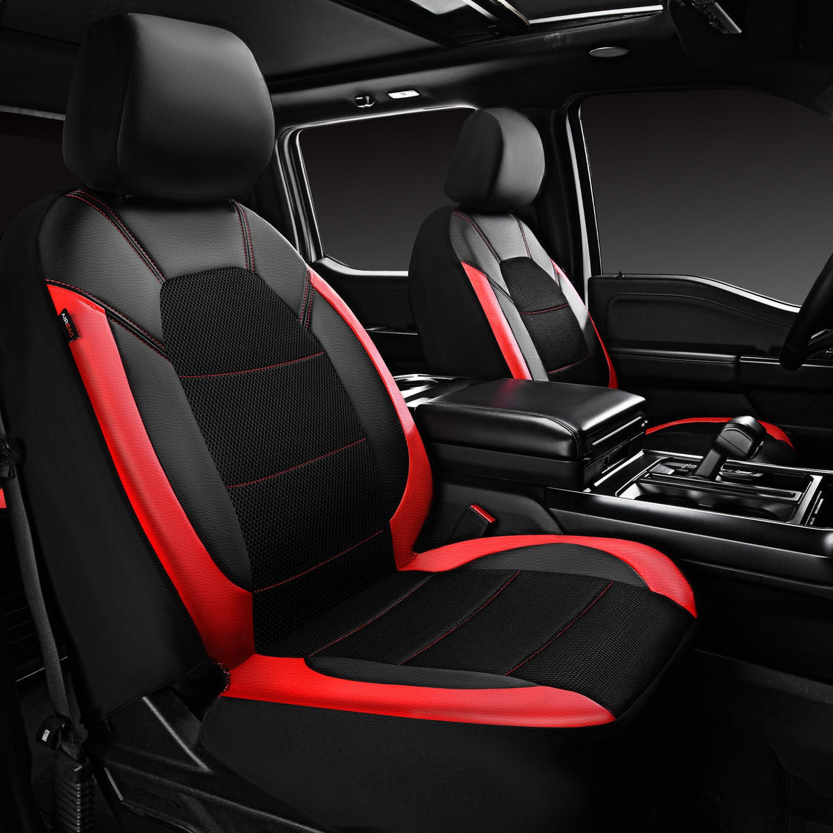 CAR PASS close-up stitching and texture highlighting durable faux-leather finish benefit