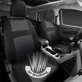 CAR PASS close-up of 3D air mesh texture providing breathability benefit
