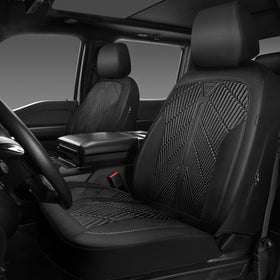 CAR PASS close-up of 3D embossed texture highlighting improved grip and style