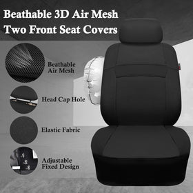 CAR PASS close-up of 3D air mesh texture for breathable long-ride comfort
