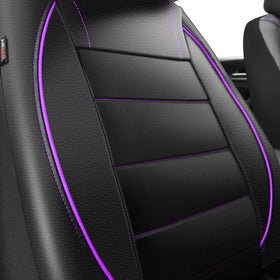 CAR PASS close-up of PU leather texture highlighting durable finish