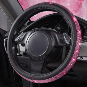 CAR PASS close-up rhinestone detail shows reflective glamorous finish