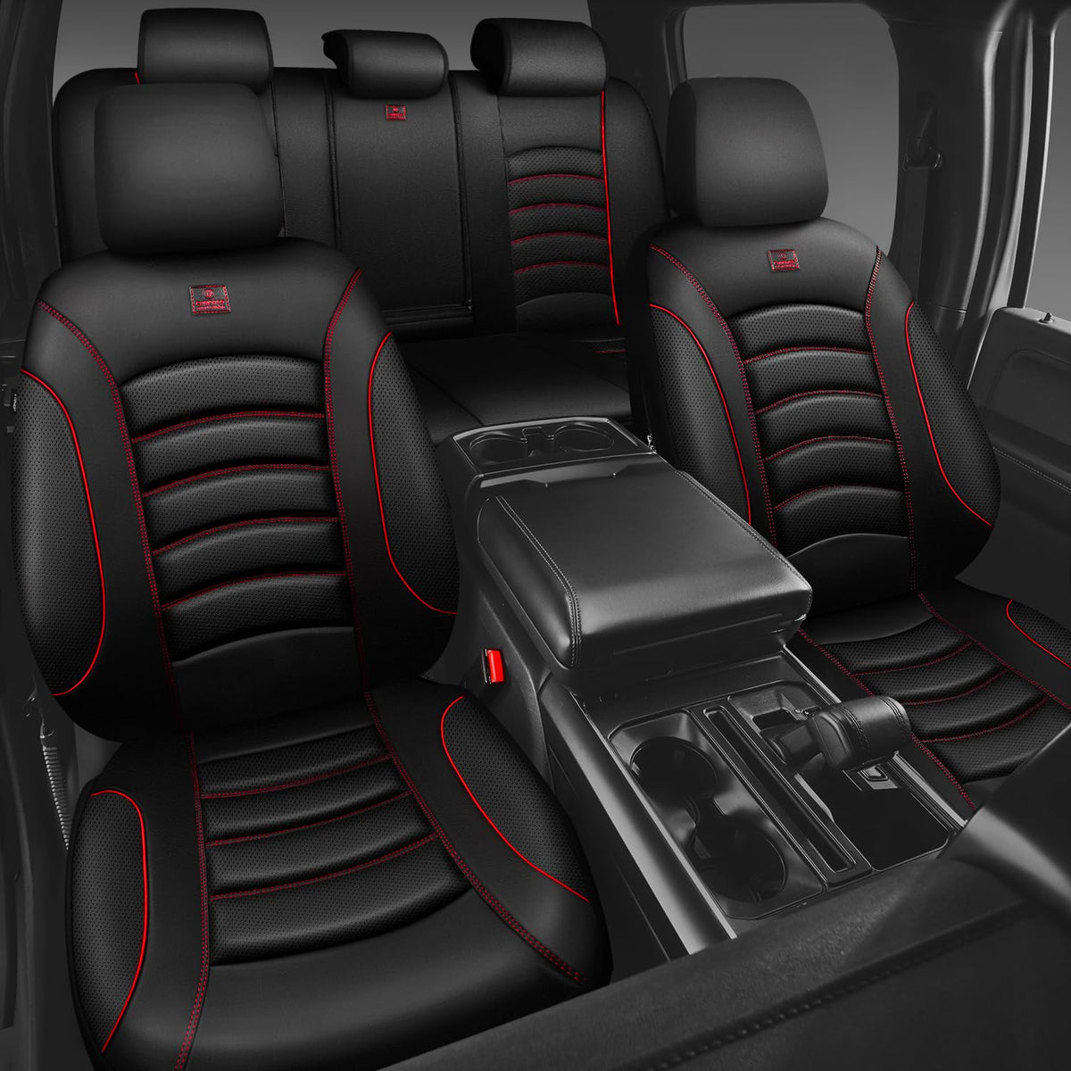 CAR PASS diamond stitching close-up highlighting stylish durability benefit