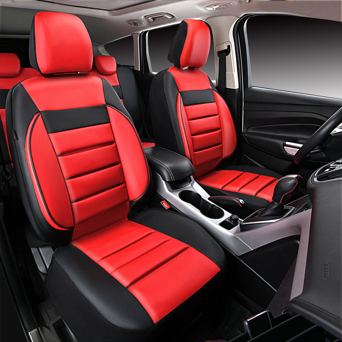 CAR PASS driver seat closeup highlighting foam comfort benefit
