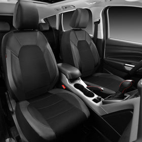 CAR PASS driver using covered seat illustrating comfort and sporty style