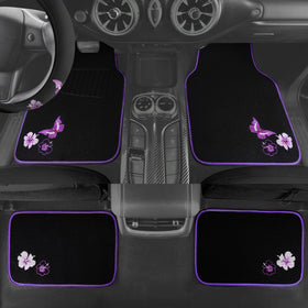 CAR PASS front floor mat full view showing waterproof protection and fit