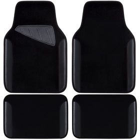 CAR PASS front mat top view showing sleek protection and easy cleaning