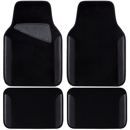 CAR PASS front mat top view showing sleek protection and easy cleaning