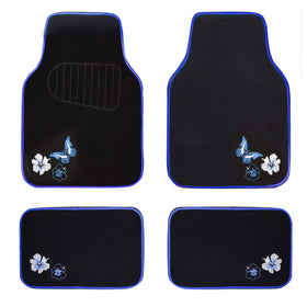 CAR PASS front mats packaging view showing set of four and design benefits
