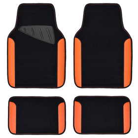 CAR PASS front packaging showing orange mats and full set benefits