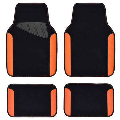 CAR PASS front packaging showing orange mats and full set benefits