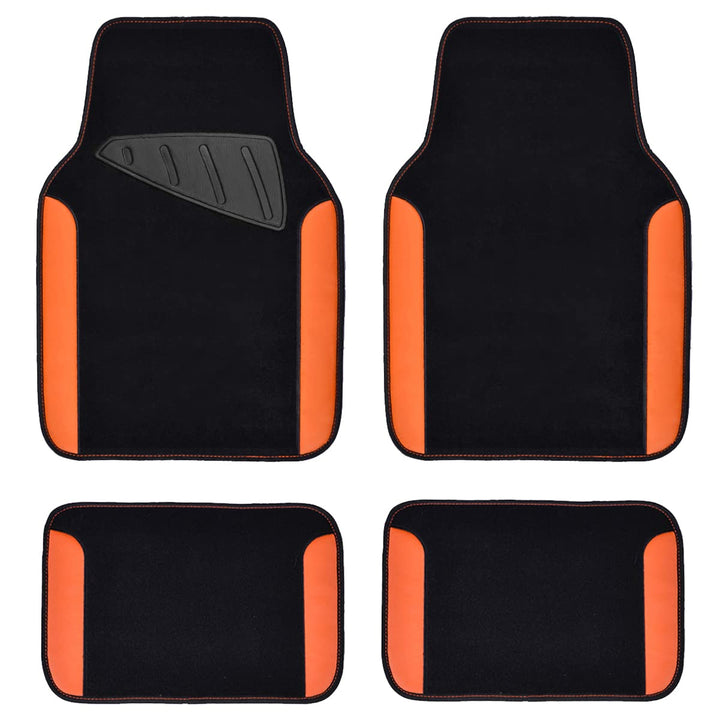 CAR PASS front packaging showing orange mats and full set benefits
