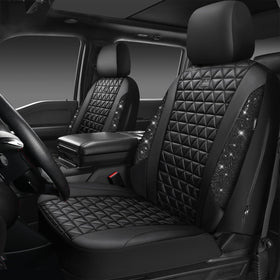 CAR PASS front packaging showing two-seat set and accessories for easy install