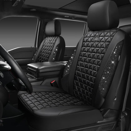 CAR PASS front packaging showing two-seat set and accessories for easy install